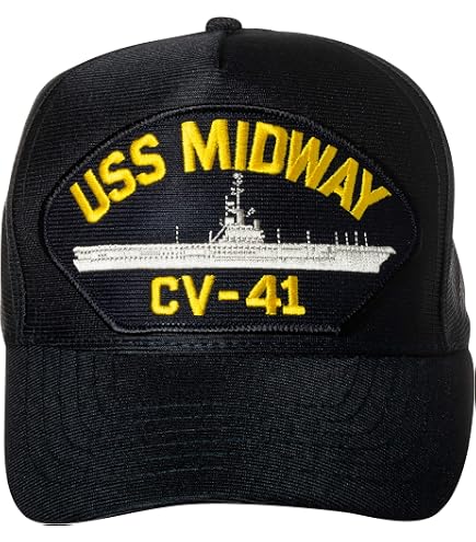 EC USS Tripoli LPH-10 HAT - Navy Blue - Veteran Owned Business at