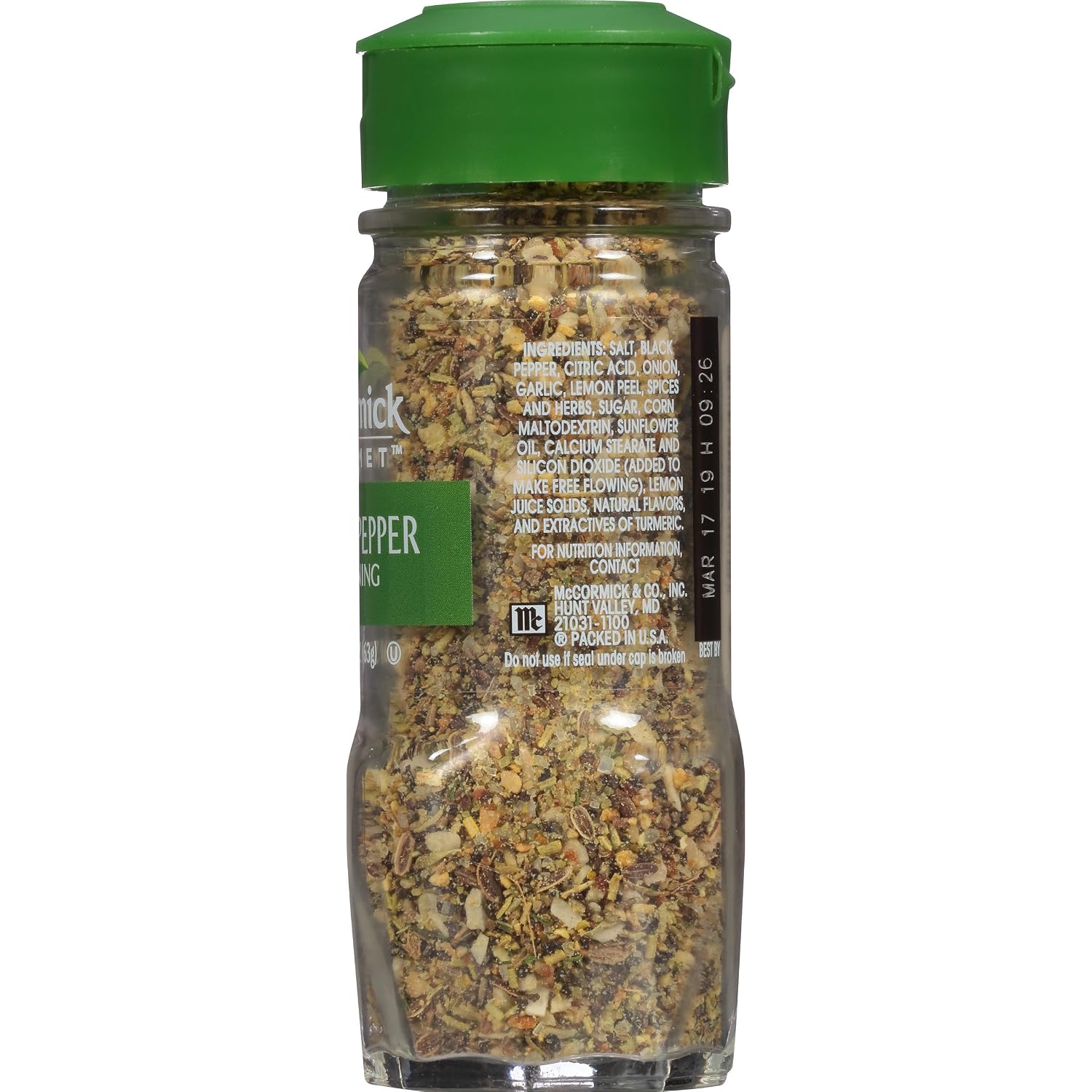 Mccormick gourmet collection blends Lemon&pepper seasoning (052100018485)