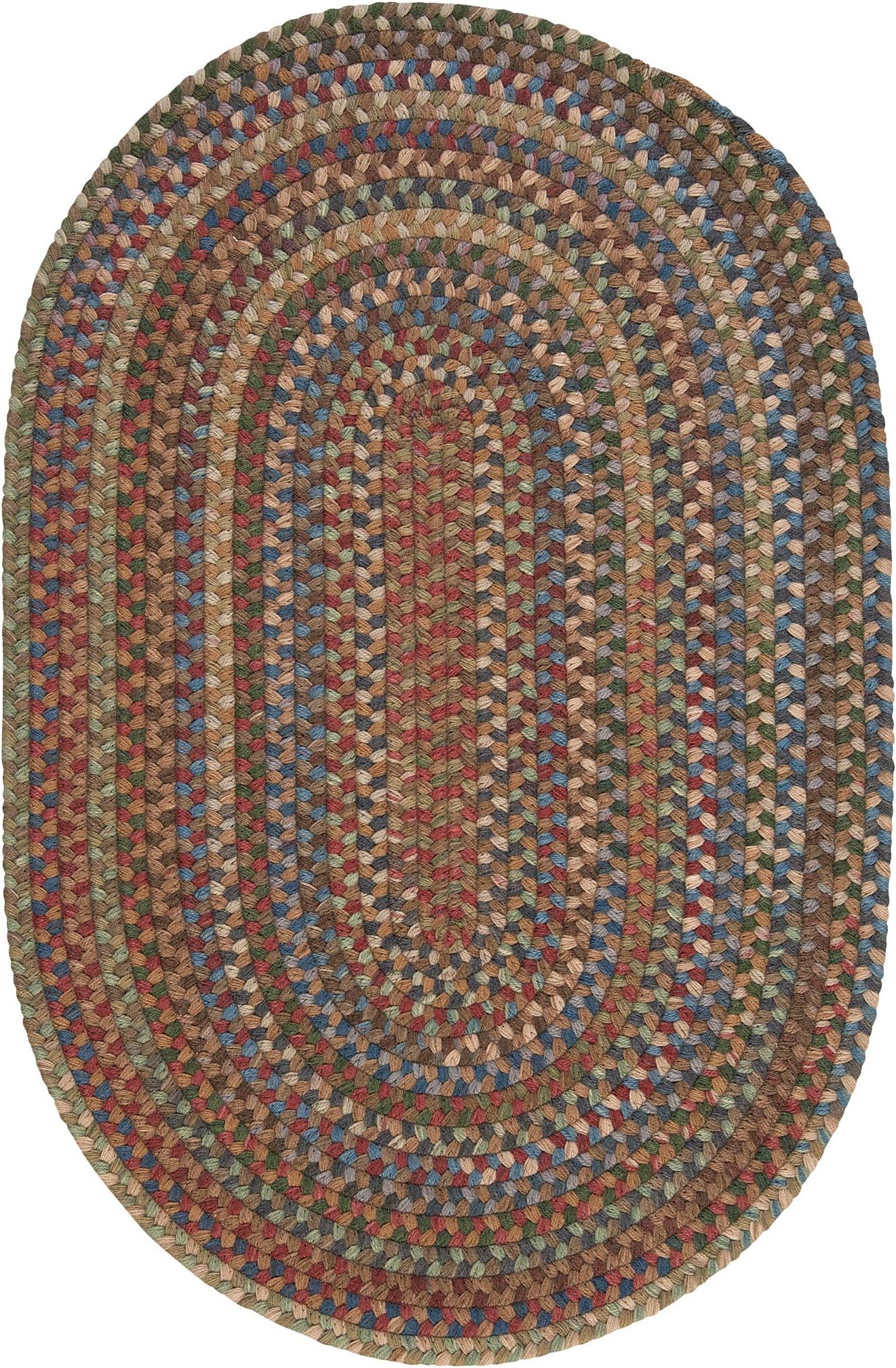 Oak Harbour Rug, 4 by 6-Feet, Dusk