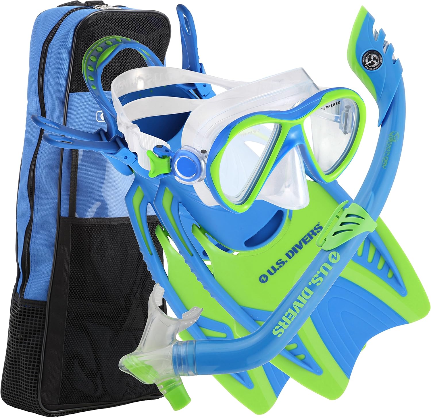 U.S. Divers Youth Flare Jr Silicone Snorkeling Set, Snorkeling Packages