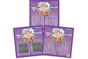 My Scratch Offs 5 Cards Adult Scratch Off Lotto Fake High Roller Lottery Tickets for Pregnancy Announcement