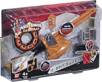 power rangers samurai spin sword toy