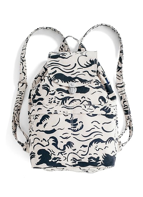 baggu recycled canvas backpack