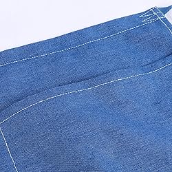 MIKI WELL Denim Apron With 2 Pockets - Waterproof