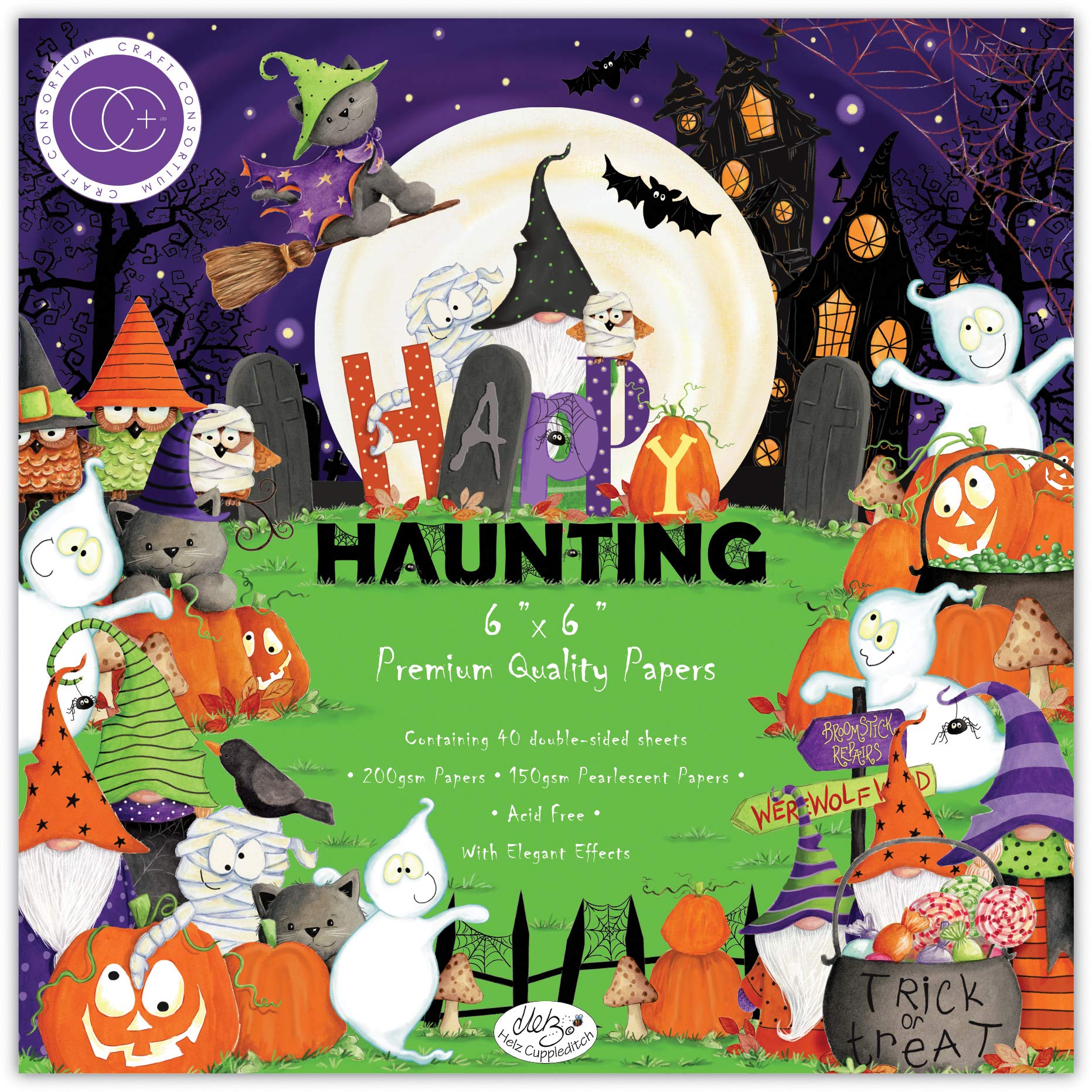 Happy Haunting - 6x6 - Premium Paper Pad