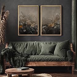 MUDECOR Framed Canvas Print Wall Art Set Neutral
