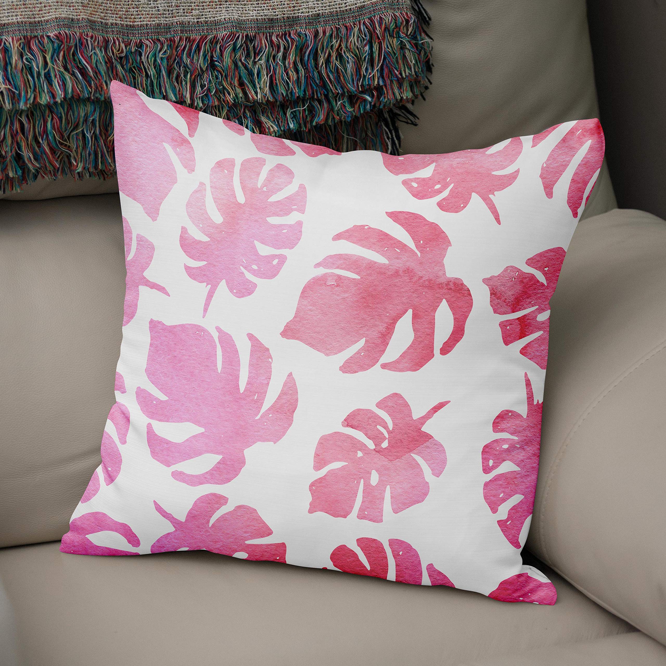 Bonamaison, Decorative Cushion Cover - 50% Cotton 50% Polyester - 43x43cm - Designed and Manufactured in Turkey
