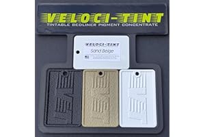 Veloci-Tint Raptor Liner Tintable Bedliner Pigment Concentrate 2oz Pouch 100+ Colors Available (Sand Beige)