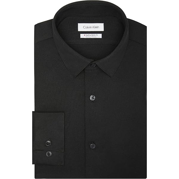 slim fit dress slacks Calvin Klein Shirt Men's Small 14-14.5 Infinite Color Slim Fit Band Co   Prime Buy Direct