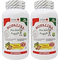 Nopalina Formula 240 Capsule (Omega 3-6-9, Flax Seed) (2 Pack)