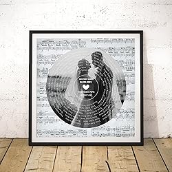 First Dance Song Lyrics Gift UNFRAMED Poster