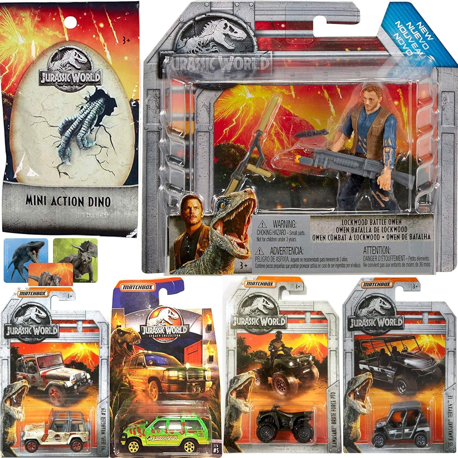 TV, film, jeux vidéo Jouets et jeux Action Figures Jurassic World Owen