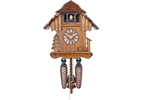 HerrZeit by Adolf Herr Quartz Cuckoo Clock - The Log House AH 22 QM