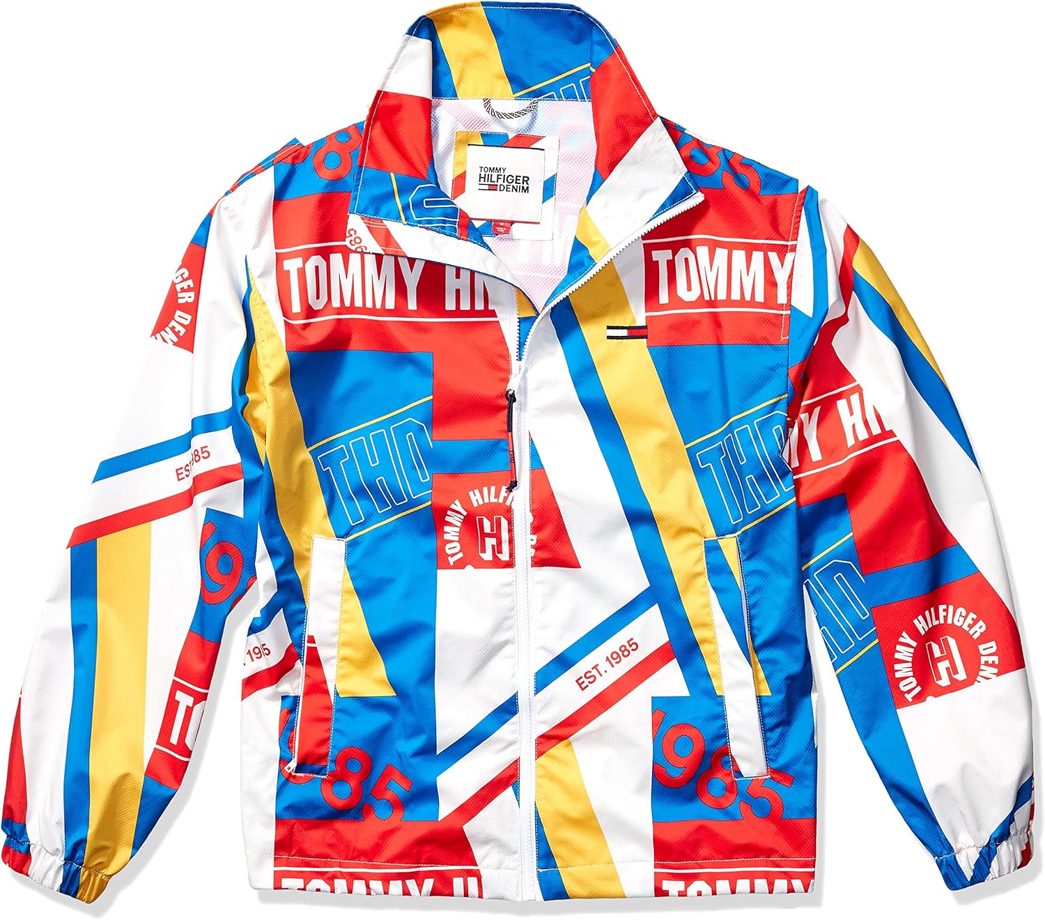 men's champion satin baseball jacket