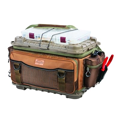 ego tackle bags Kryptek Tactical Box Backpack, Durable Fishing Tool Bag, 1000D Nylon Fabric with PVC Back, Water-Resistant, Multiple Storage Pockets, Laser-Cut Molle Loops, Includes 4 Tackle Trays : Sports & limited-run cut molle loops Color:gunmetal/charcoal/black PENN BATTLE SPINNING REEL