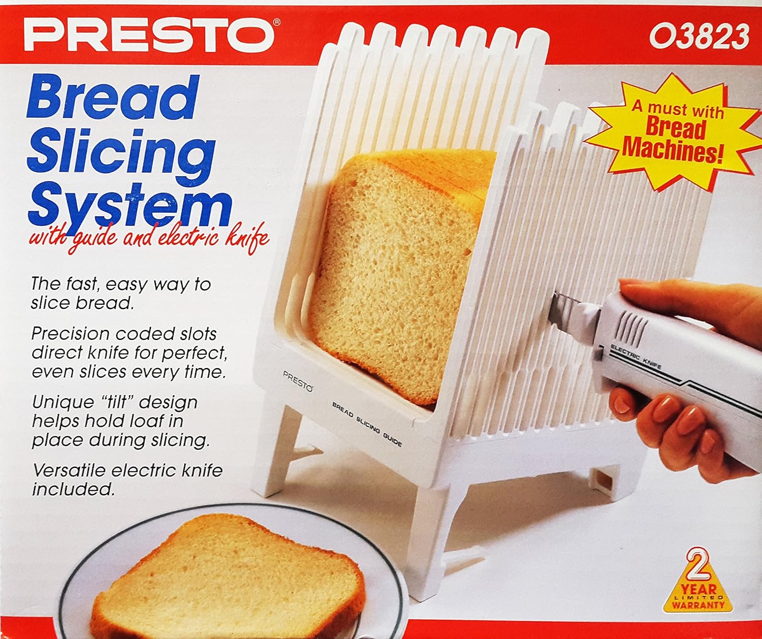 Top 7 Presto Bread Slicing System With Electric Knife Simple Home