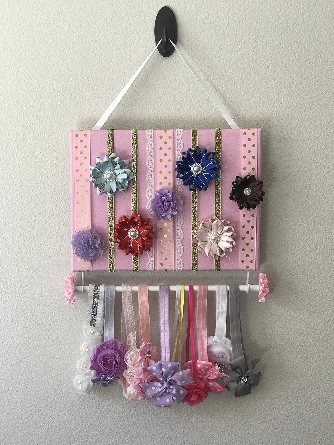 hair bow and headband holder