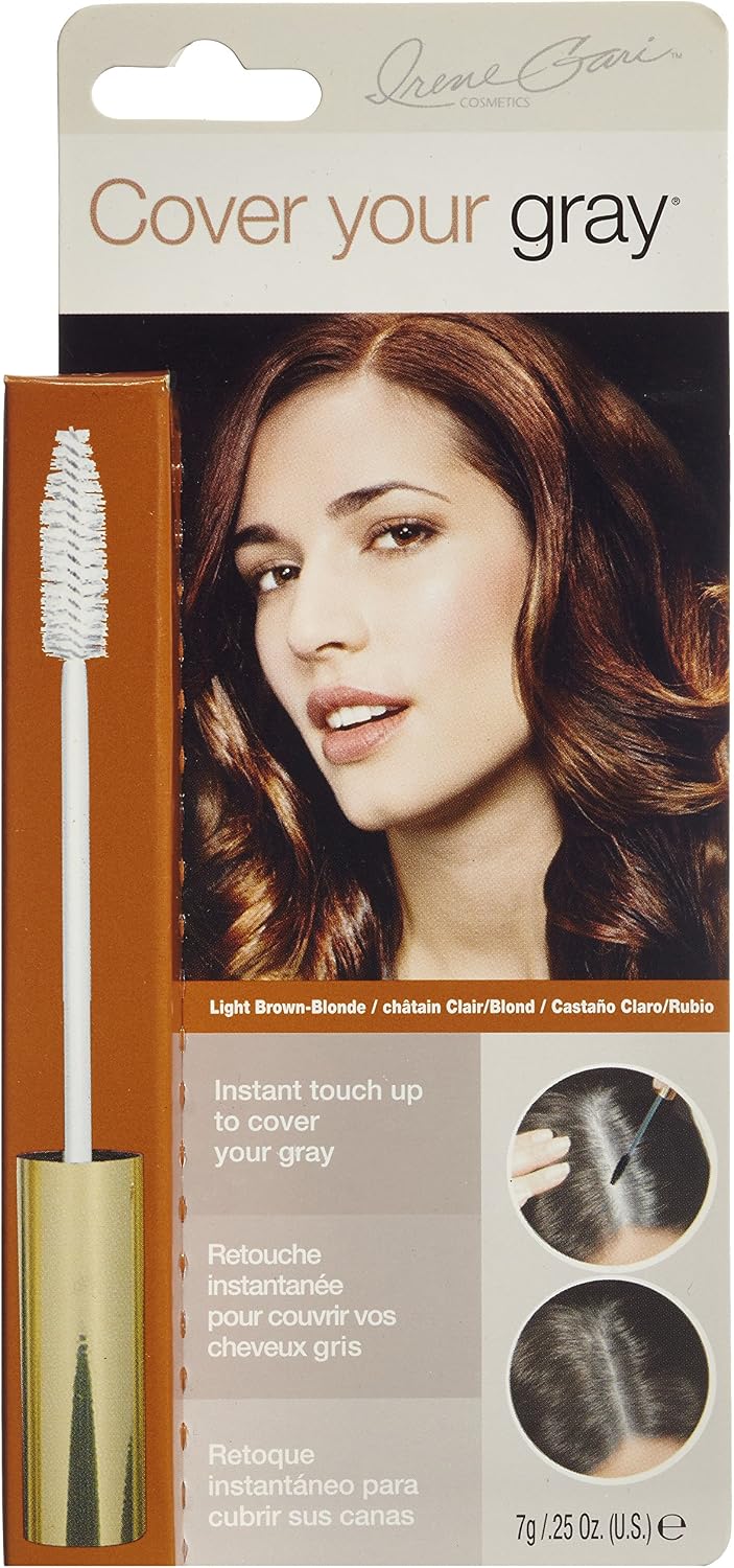 Brush-In Hair Color Light Brown/Blonde, Light Brown / Blonde - Image 3