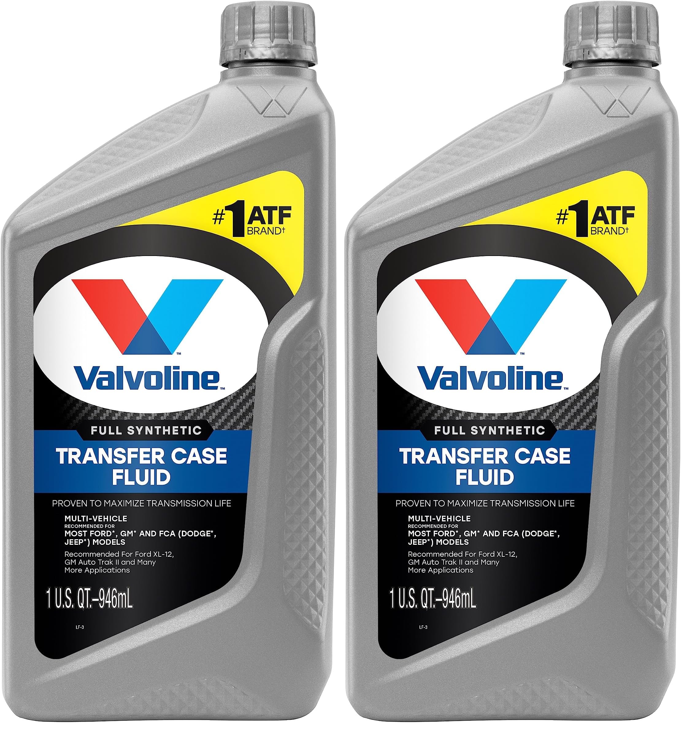 Valvoline Multi-Vehicle (TCF) Conventional Transfer Case Fluid 1 QT (Pack of 2) Image Valvoline Multi-Vehicle (TCF) Conventional Transfer Case Fluid 1 QT (Pack of 2) Image
