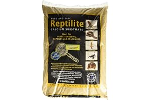 Carib Sea SCS00714 4-Pack Reptiles Calcium Substrate Sand, 10-Pound, Aztec Gold