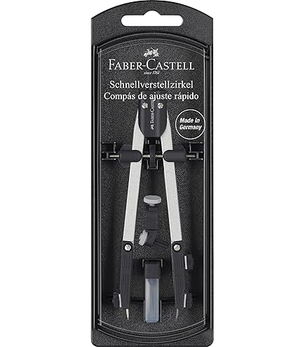 STAEDTLER Mars Comfort 556 Compasso Di Precisione - Testa A Molla, Per Disegno Tecnico - Foto 4