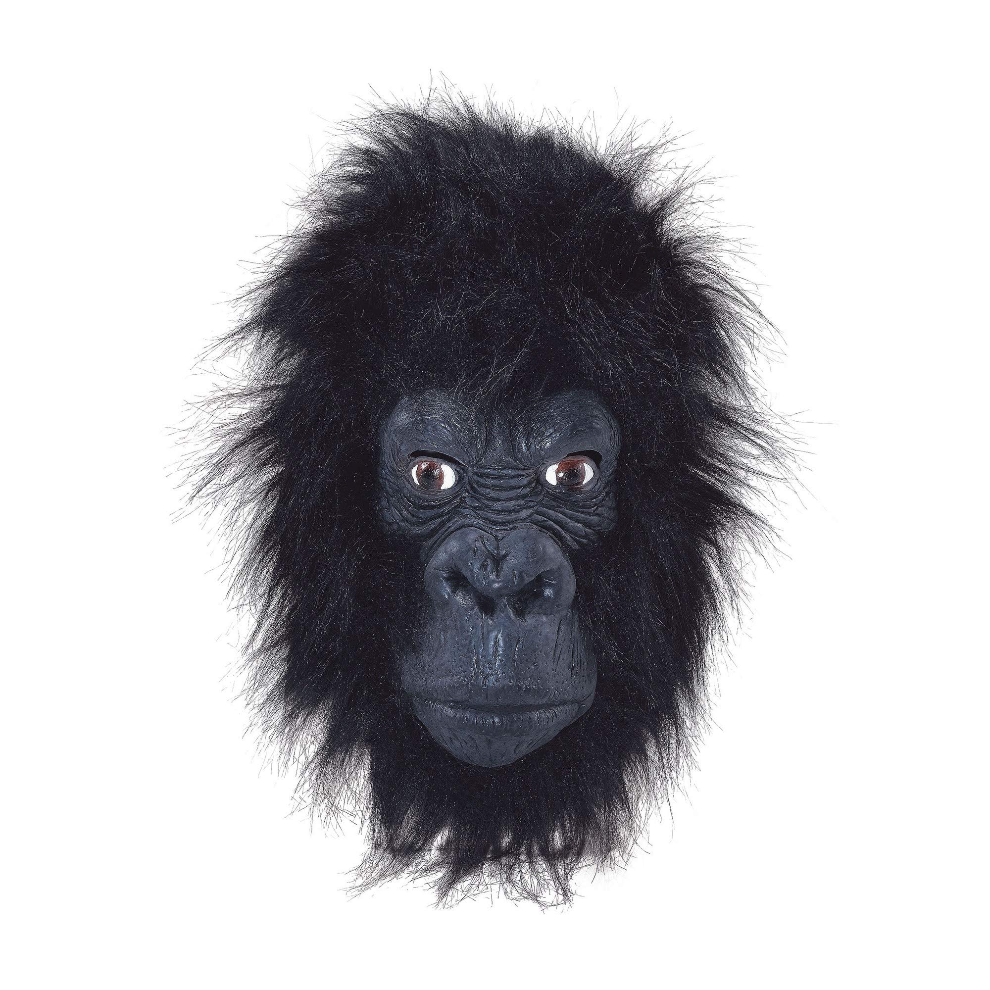 Bristol Novelty BM262 Gorilla Closed Mouth Mask, One Size