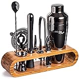 Mixology Bartender Kit: 10-Piece Bar Tool Set with