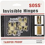 SOSS - 101CUS4 Mortise Mount Invisible Hinges with
