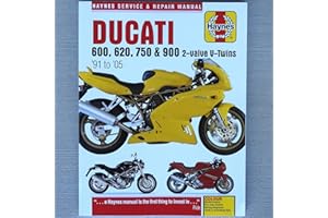 I5MOTORCYCLE 1991-2005 Ducati Monster 600 620 750 900 SuperSport HAYNES REPAIR MANUAL 3290