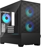 Fractal Design Pop Mini Air RGB Black Tempered Glass Front mATX Case 120mm RGB