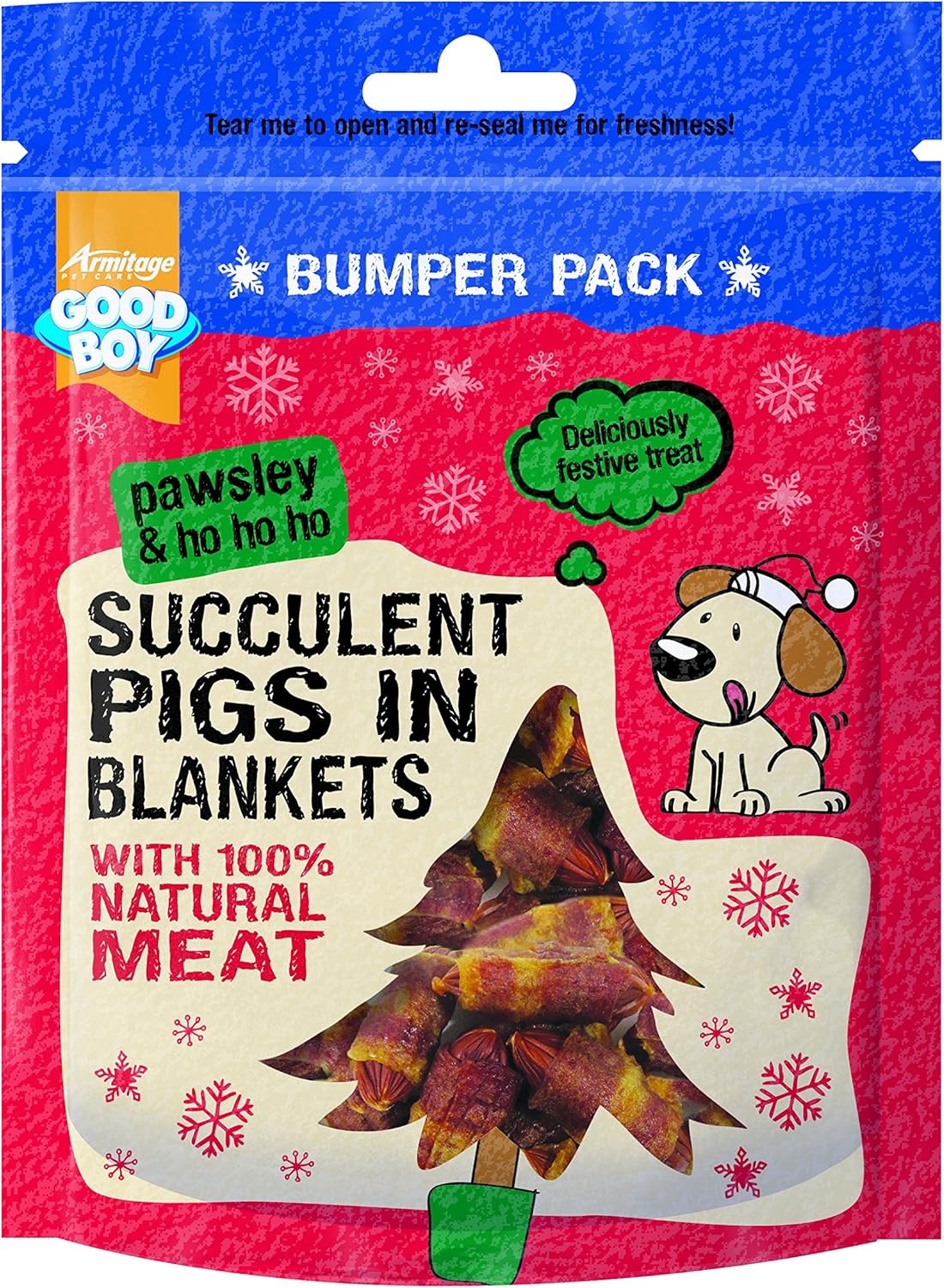 Pawsley Succulent Pigs in Blankets 300 Gram Dog Treat Amazon.co.uk