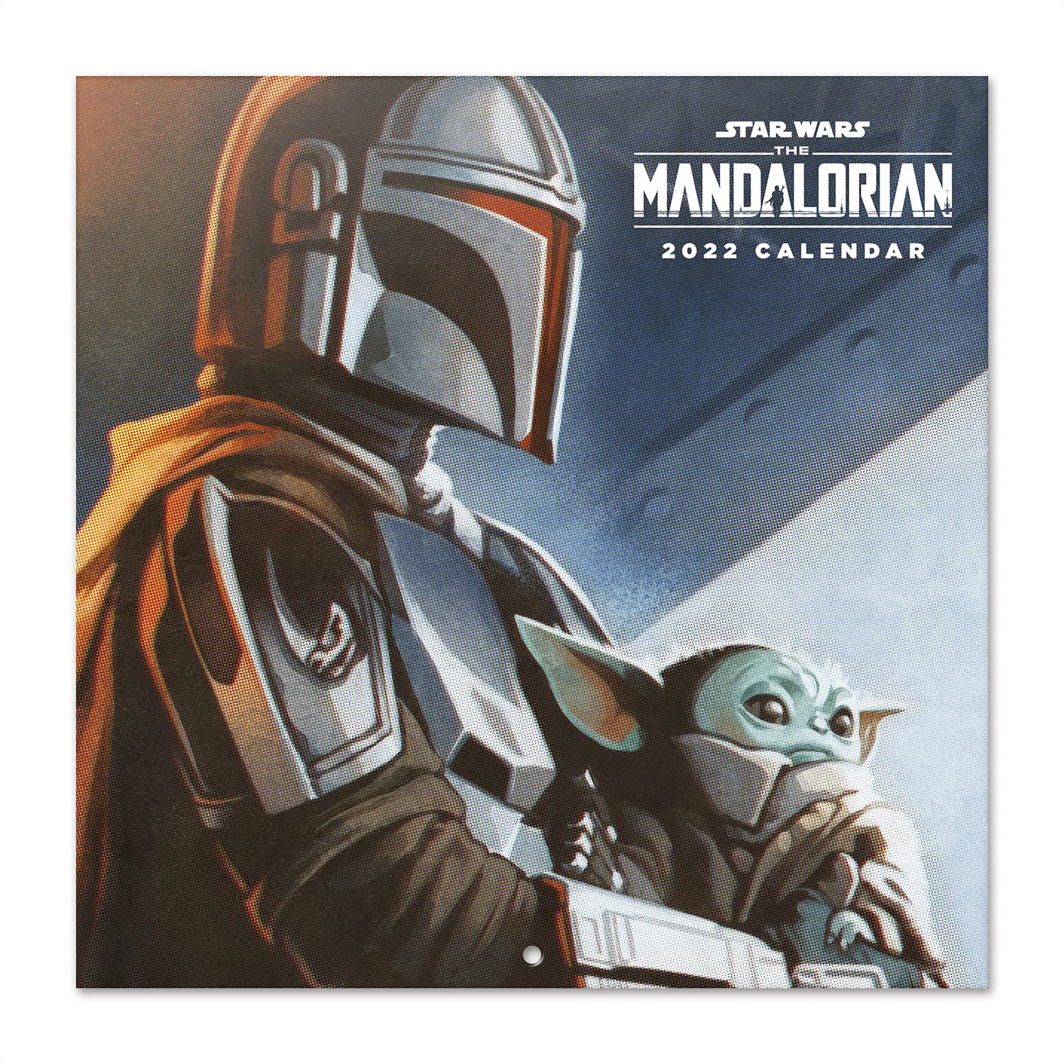 Grupo Erik: Official Star Wars The Mandalorian 2022, 12' x 12' Square Wall Calendar (Free Poster Included), Family Calendar 2022, Mandalorian Calendar 2022