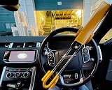Vivo Technologies Twin Bar Steering Wheel Lock Heavy Duty 3 Keys Universal view 6