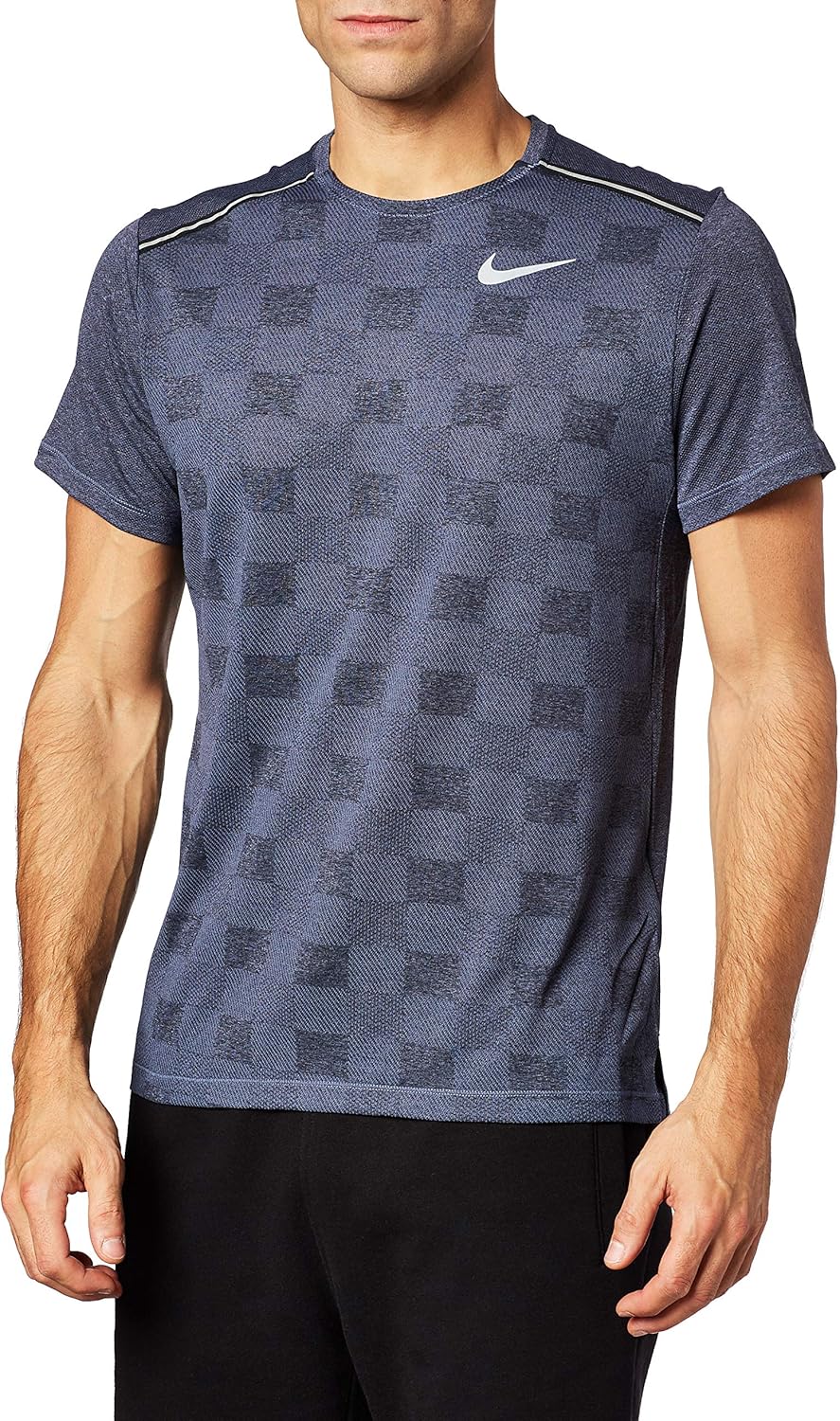 Nike Herren M Nk Df Miler Top Ss Jac Unterhemd : Amazon.de: Sport & Freizeit