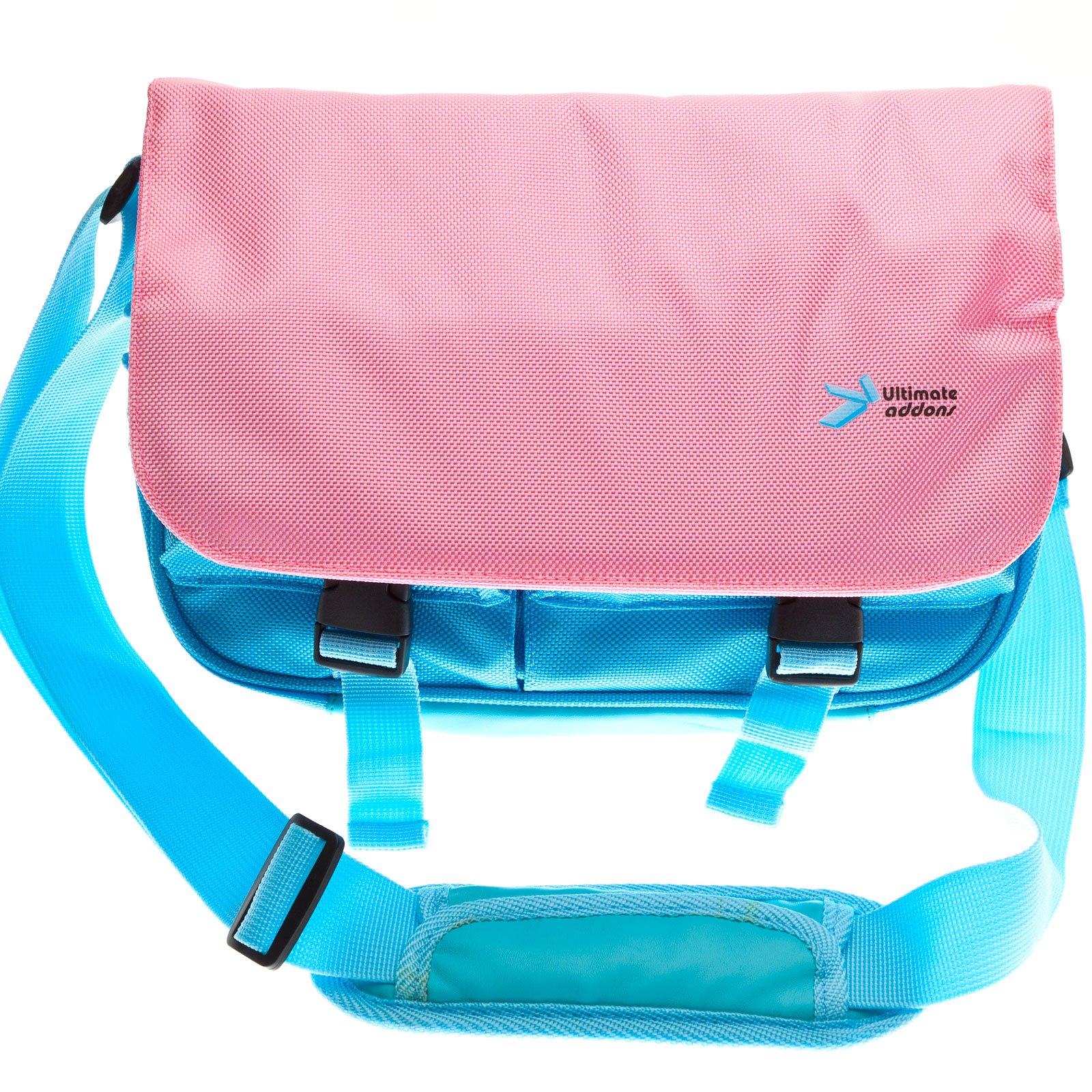 Ultimate Addons Kids Messenger Bag for Leapfrog LeapPad Ultra Platinum 7" Tablet (Pink)