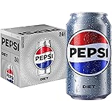 Pepsi Diet Cola Soda Pop, Zero Sugar, Zero