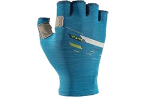 NRS Women's Half-Finger Boater's Gloves (Fjord, Small)