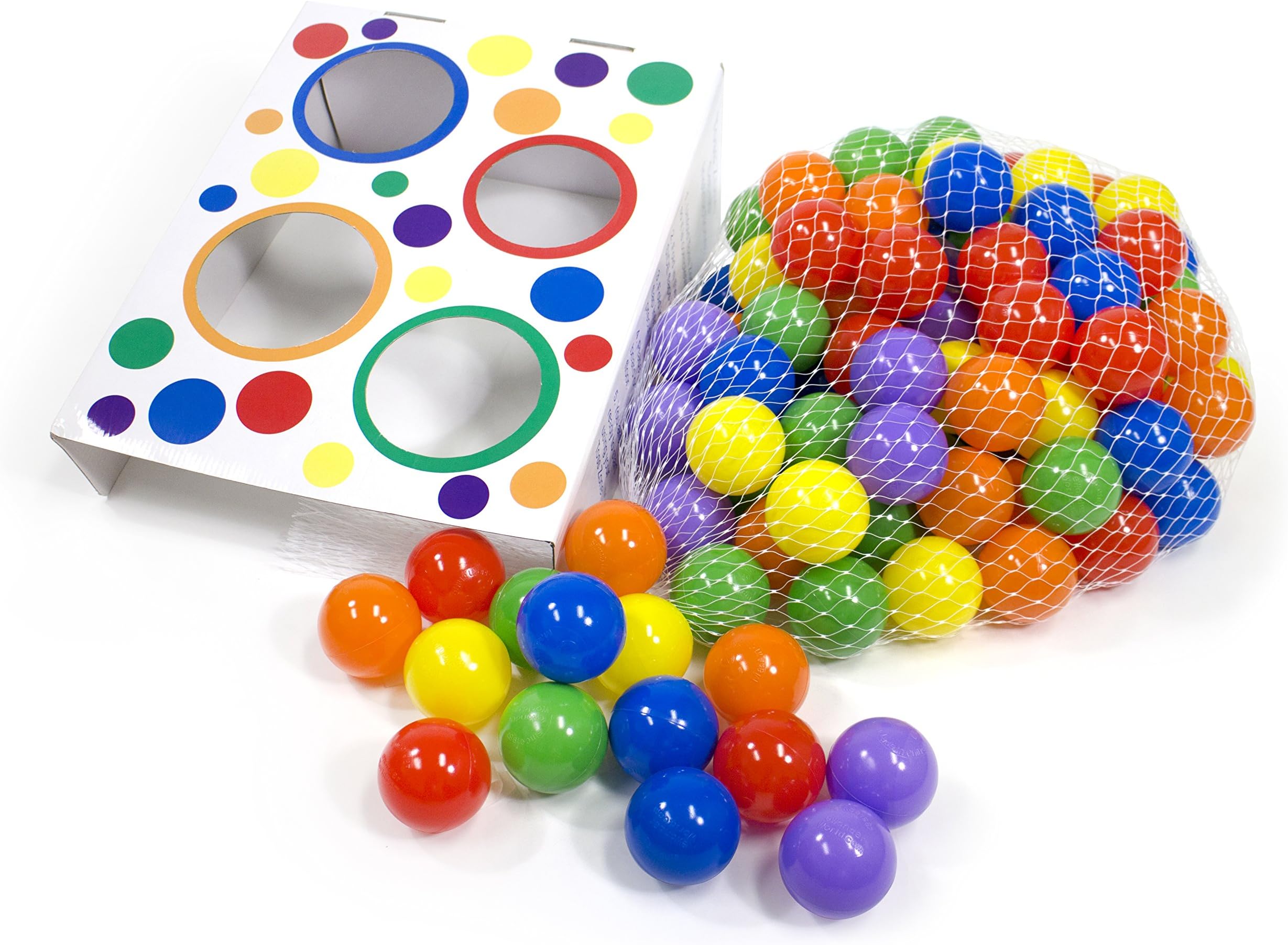 Wonder Playball 100 with Toss Zone Game, Multi-Color