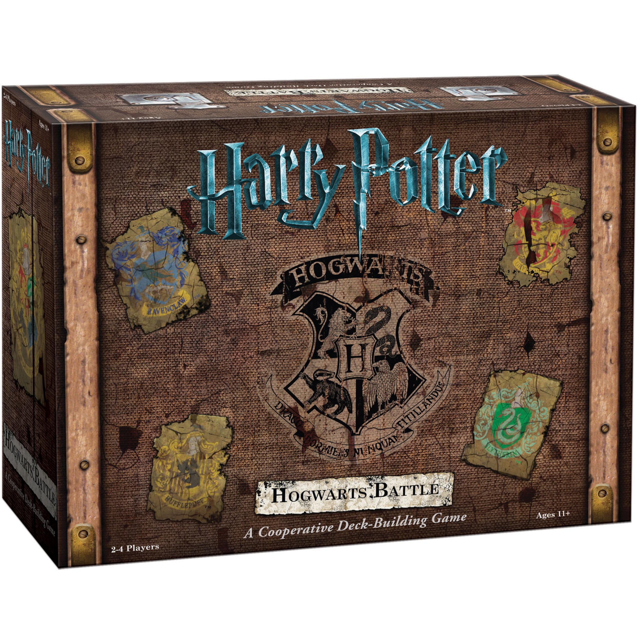 Photo 1 of *** FACTORY SEALED*** USAOPOLY Harry Potter Hogwarts Battle Cooperative Deck Building Card Game | Official Licensed Merchandise Board Great Gift for Fans Movie artwork For 132 months to 1188 months