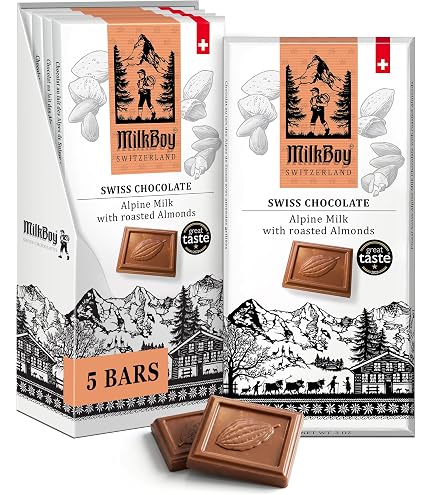 Amazon.com : MilkBoy Swiss Chocolates Dark Chocolate Bars, 72