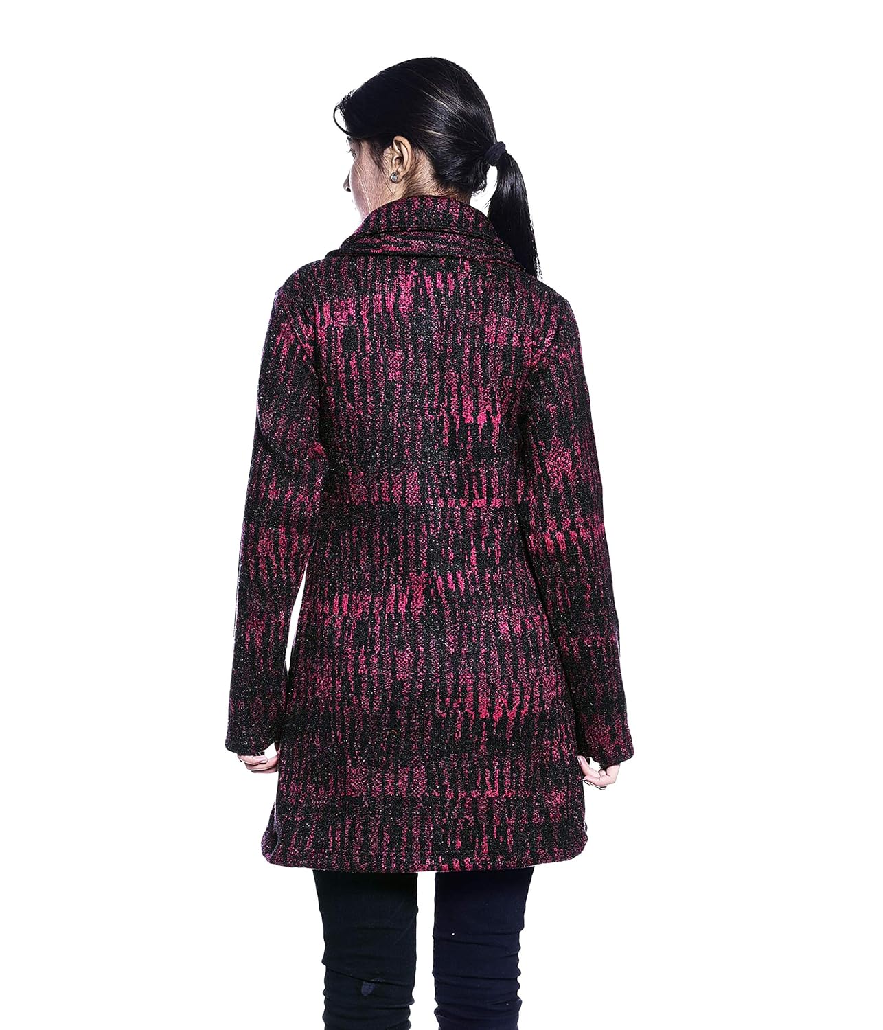 pilot full sleeve coat style woolen women cardigan