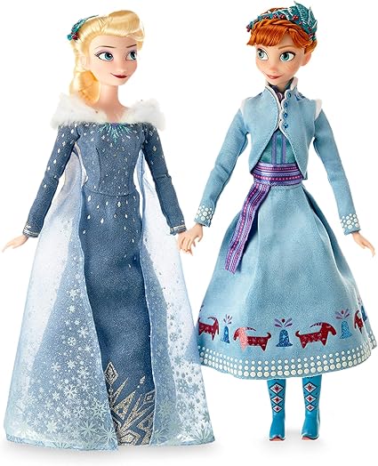 ana y elsa muñecas