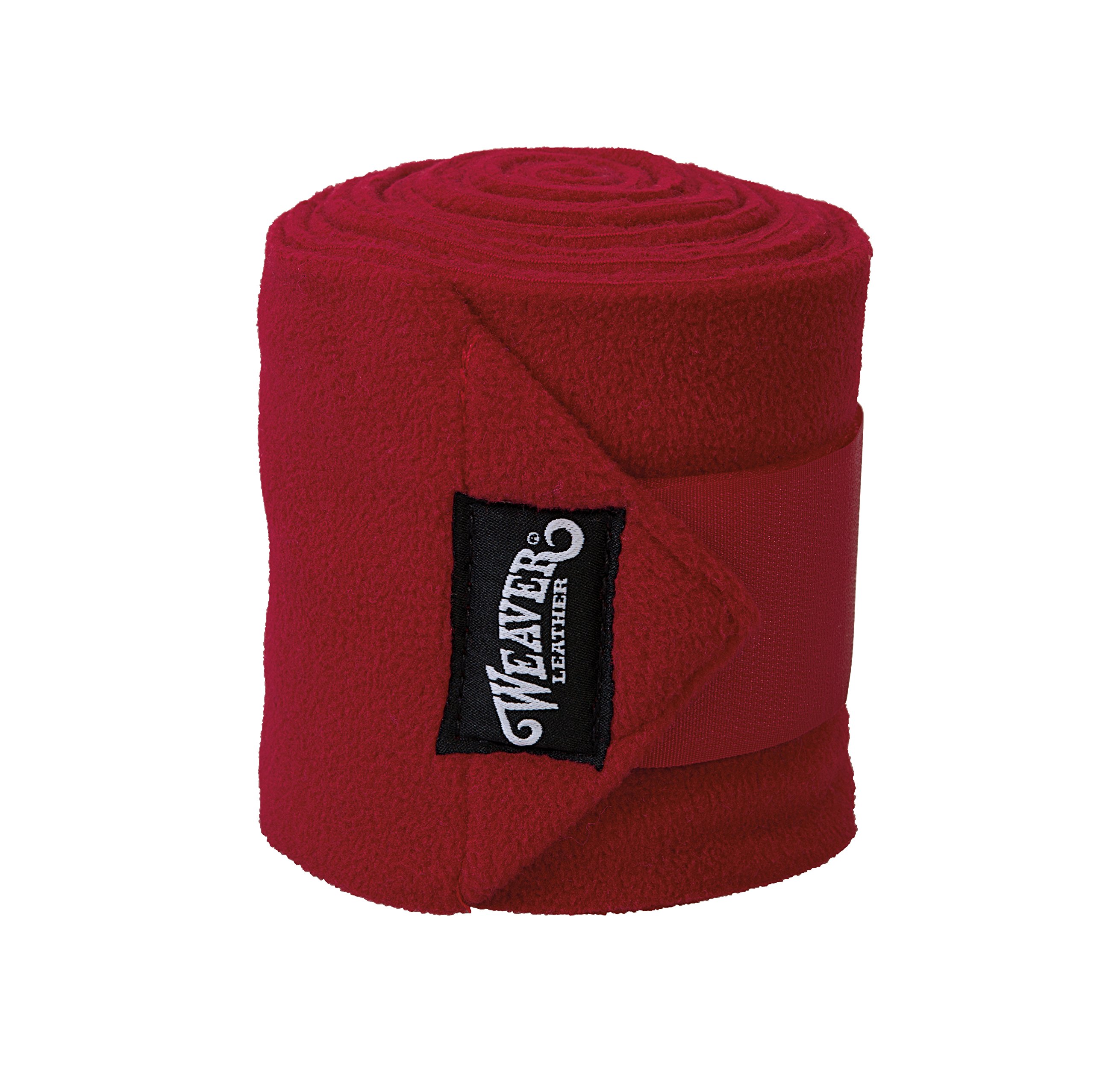 Weaver Leather Polo Leg Wraps Red, 4-Pack