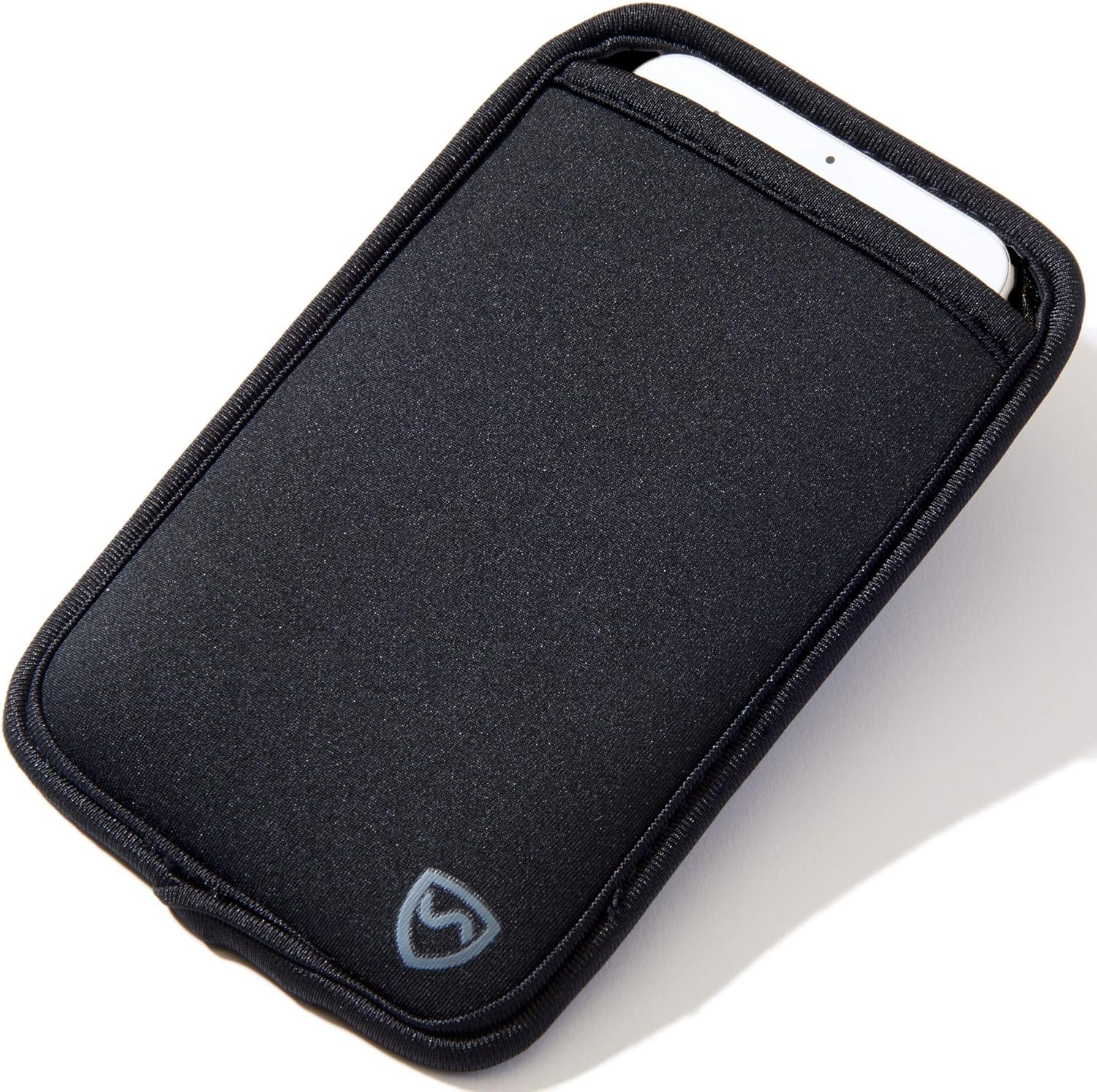 Shield Your Body Anti-Radiation Phone Pouch, EMF Blocking Sleeve, Black, Regular