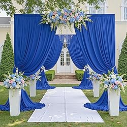 10ftx12ft Wrinkle Free Royal Blue Backdrop