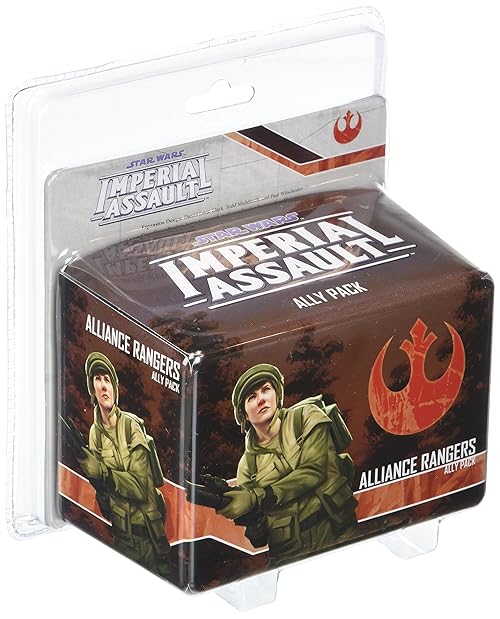 Fantasy Flight Games Star Wars Imperial Assault Board Game Alliance Rangers ALLY PACK - Epic Sci-Fi Miniatures Strategy Game for Kids and Adults, Ages 14+, 1-5 Players, 1-2 Hour Playtime,