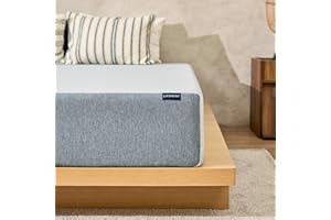 LIFEMENT Basic Twin Graphite Infused Memory Foam Mattress in a Box | Medium Firm Bed, Fiberglass Free, CertiPUR-US & Oeko-TEX Certified Foam, Cooling Pressure Relief Comfort, 6 Inch