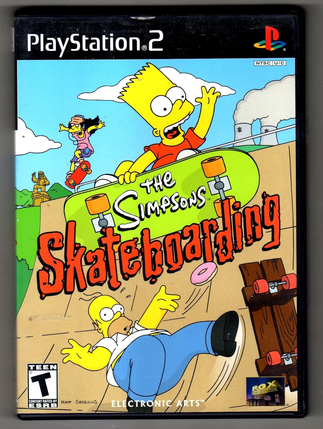 the simpsons playstation 2