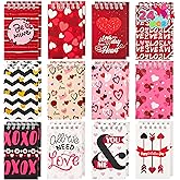 JOYIN 24 Valentine's Day 4'' Notepads, Mini Notesbook Set for Party Favors, Kids School Classroom Gifts Exchange