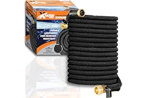 BIG BOSS X-Hose Pro Expandable Garden Hose 50Ft Water Hose, Flexible Garden Hose, Heavy Duty Lightweight Retractable Weatherproof, Crush Resistant Fittings, Kink Free Expandable Hose as Seen on TV